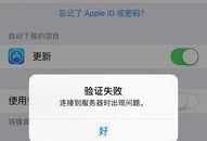 苹果手机登录id验证失败怎么回事,常见原因及解决方法解析
