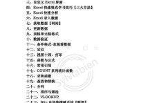 Excel办公软件基础知识大全（从入门到精通，掌握Excel的关键技能）